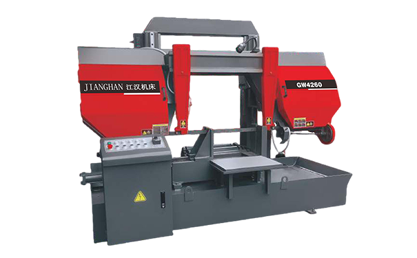 大朗镇GW4260双柱龙门卧式带锯床