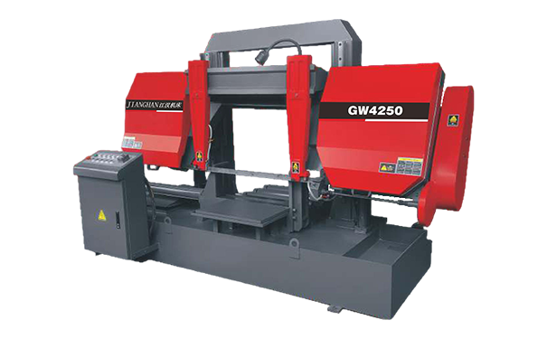 大朗镇GW4250双柱龙门卧式带锯床