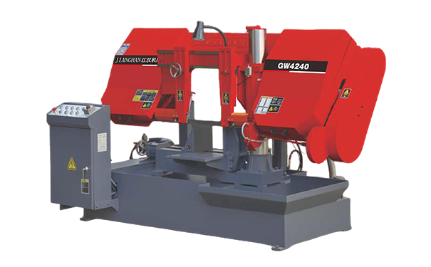 大朗镇GW4240双柱卧式带锯床